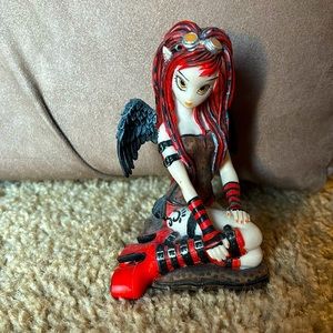 EUC Gothic angel figurine